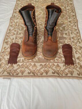 JK Boots 8" O.T. Series Redwood Smoothout Roughout